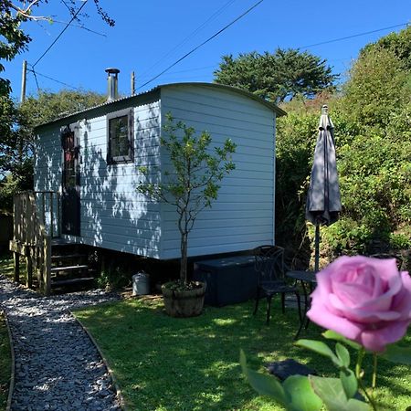 Tides Reach, Deluxe Shepherds Hut 1, 100M From The Beach St Merryn Exterior foto
