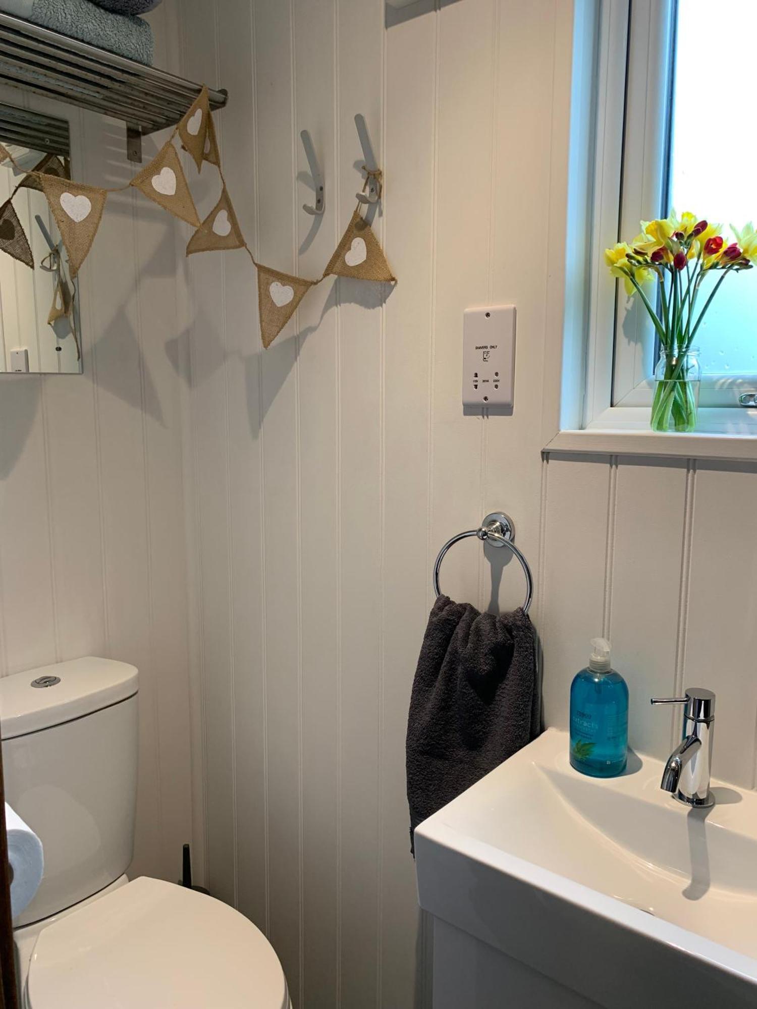Tides Reach, Deluxe Shepherds Hut 1, 100M From The Beach St Merryn Exterior foto